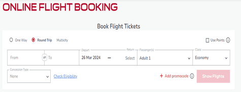 AirIndia Book Flights