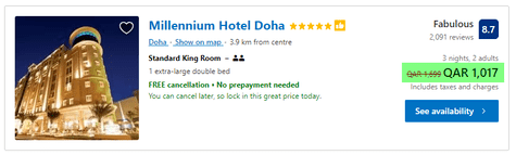 Booking.com Qatar