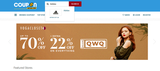 Search Adidas Store Now!