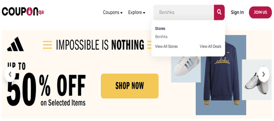 Search Bershka Store Now!
