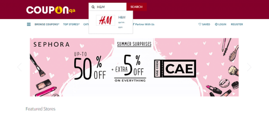 Search H&M Now!
