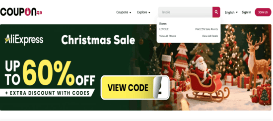 Search LETOILE Store Now!