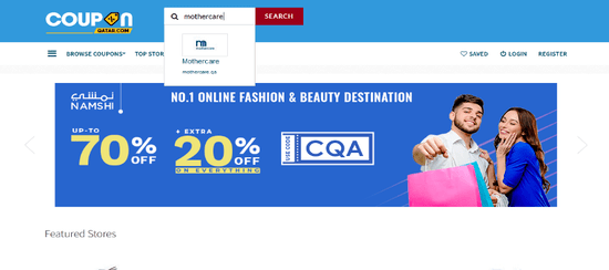 Search Mothercare
