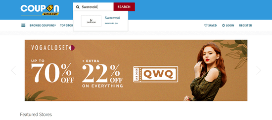 Search Swarovski Store Now!