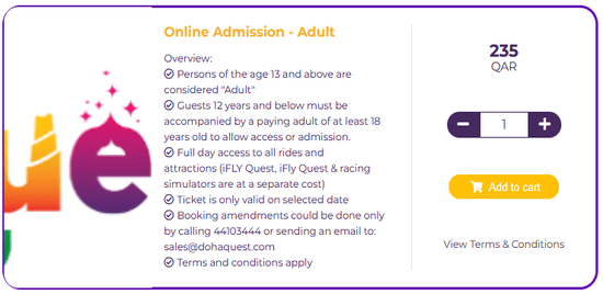 Choose Doha Quest Product