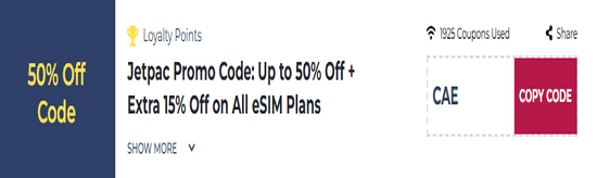 Jetpac Promo Code