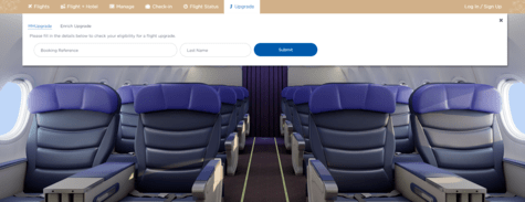 Malaysia Airlines Upgrade
