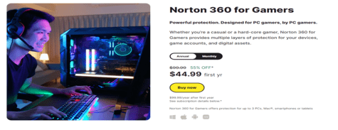 Norton 360 For Gamers