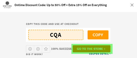 Ontime Coupon