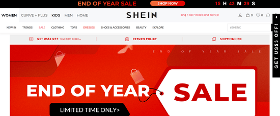 SHEIN Official Website