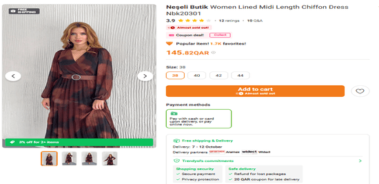 Choose Trendyol Product